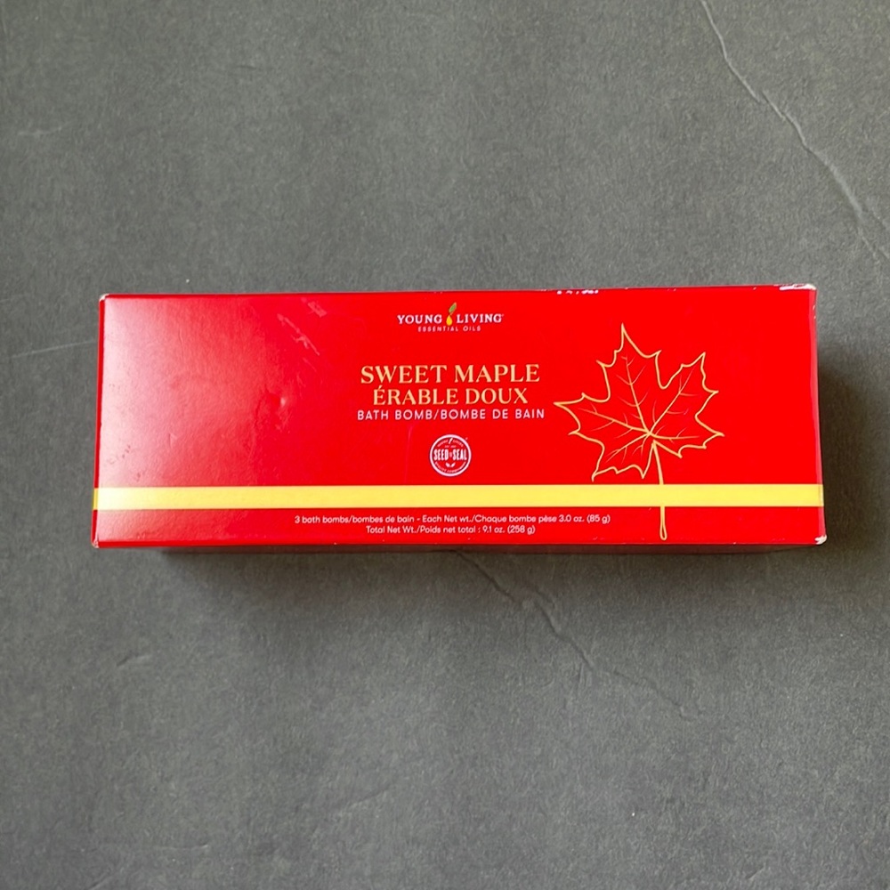 Young Living Sweet Maple Bath Bombs